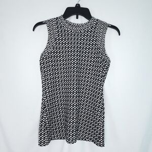 MAEVE BY ANTHROPOLOGIE Women's Geometric Print Sleeveless Top XS